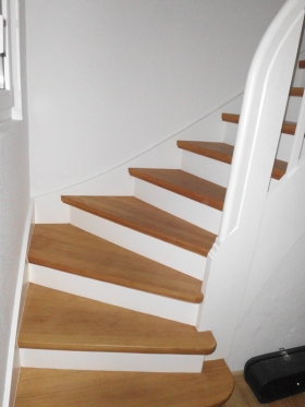 Foto einer Treppe